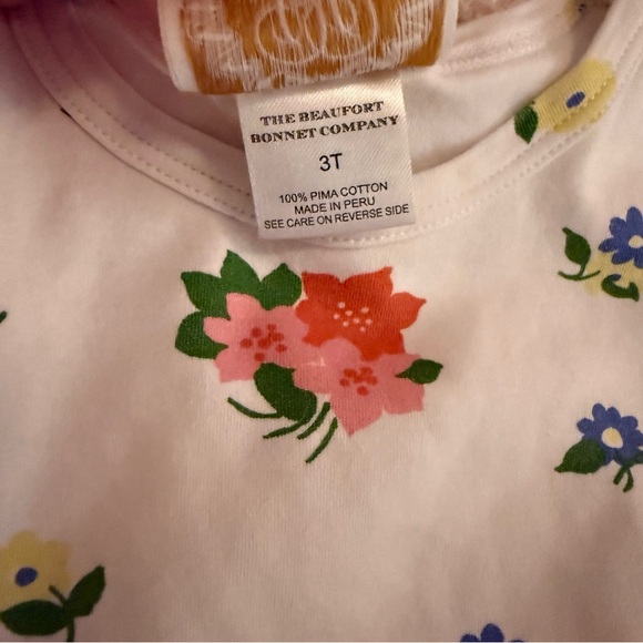 The Beaufort Bonnet Company White Dress with Floral Print - Picture 3 of 3